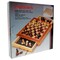 Toy Time Inlaid Walnut style Magnetized Wood withStaunton Wood Chessmen 695052JGF - alternate 3